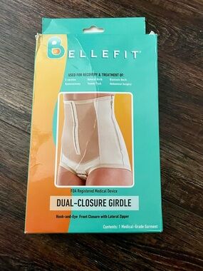 Bellefit Dual-Closure Girdle – Beige Postpartum Shapewear